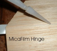 Micafilm Control Surface Hinge